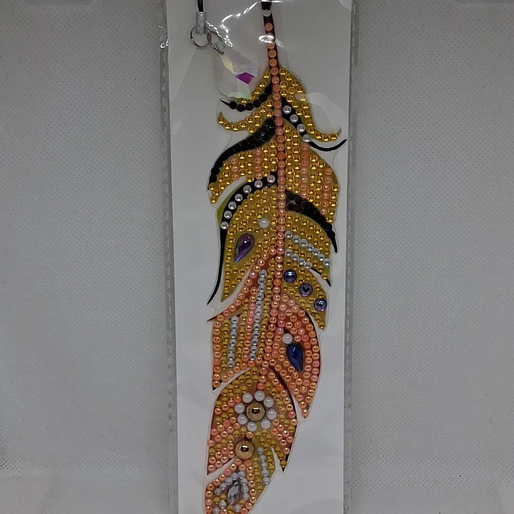 Handmade Rhinestone Bookmark - Picture 2 of 3
